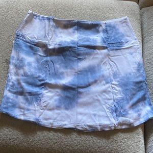 Rue 21 NWT xl blue and white tie dye skirt